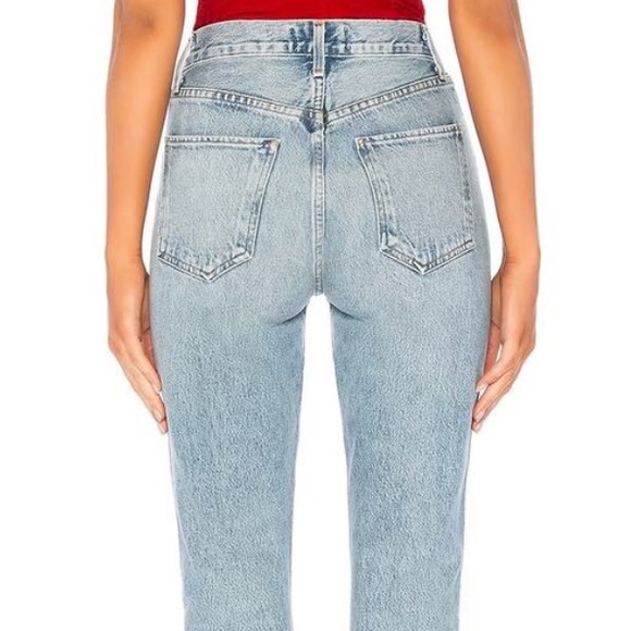 Agolde Riley High Rise Crop - Picture 11 of 12